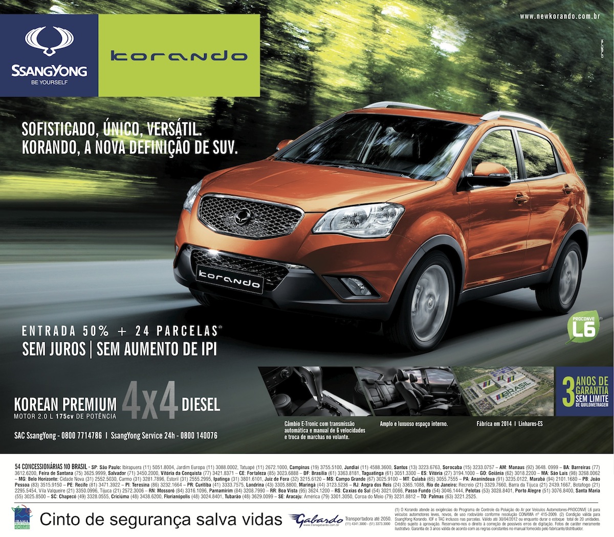 Anuncio Jornal Korando
