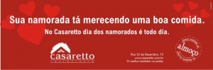 Casaretto Outdoor Namorados